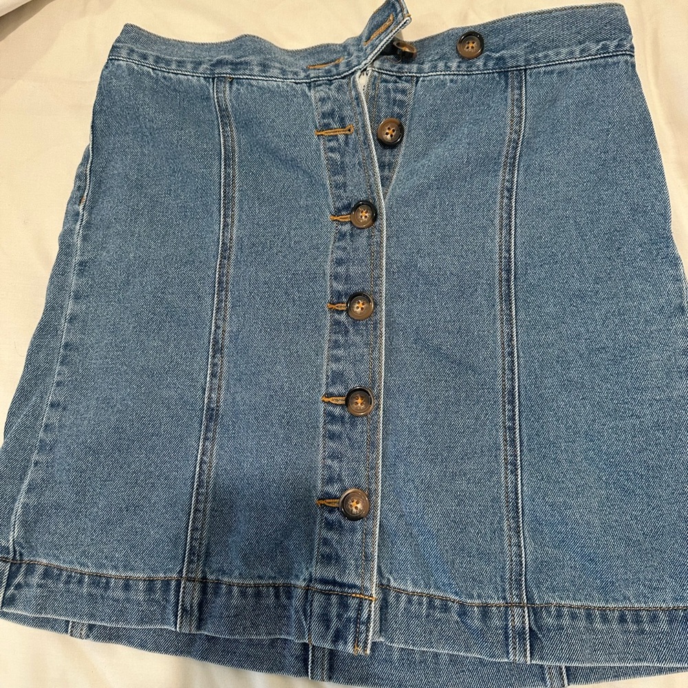 Jean skirt